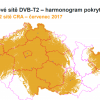 České Radiokomunikace spustily DVB-T2 v dalších regionech